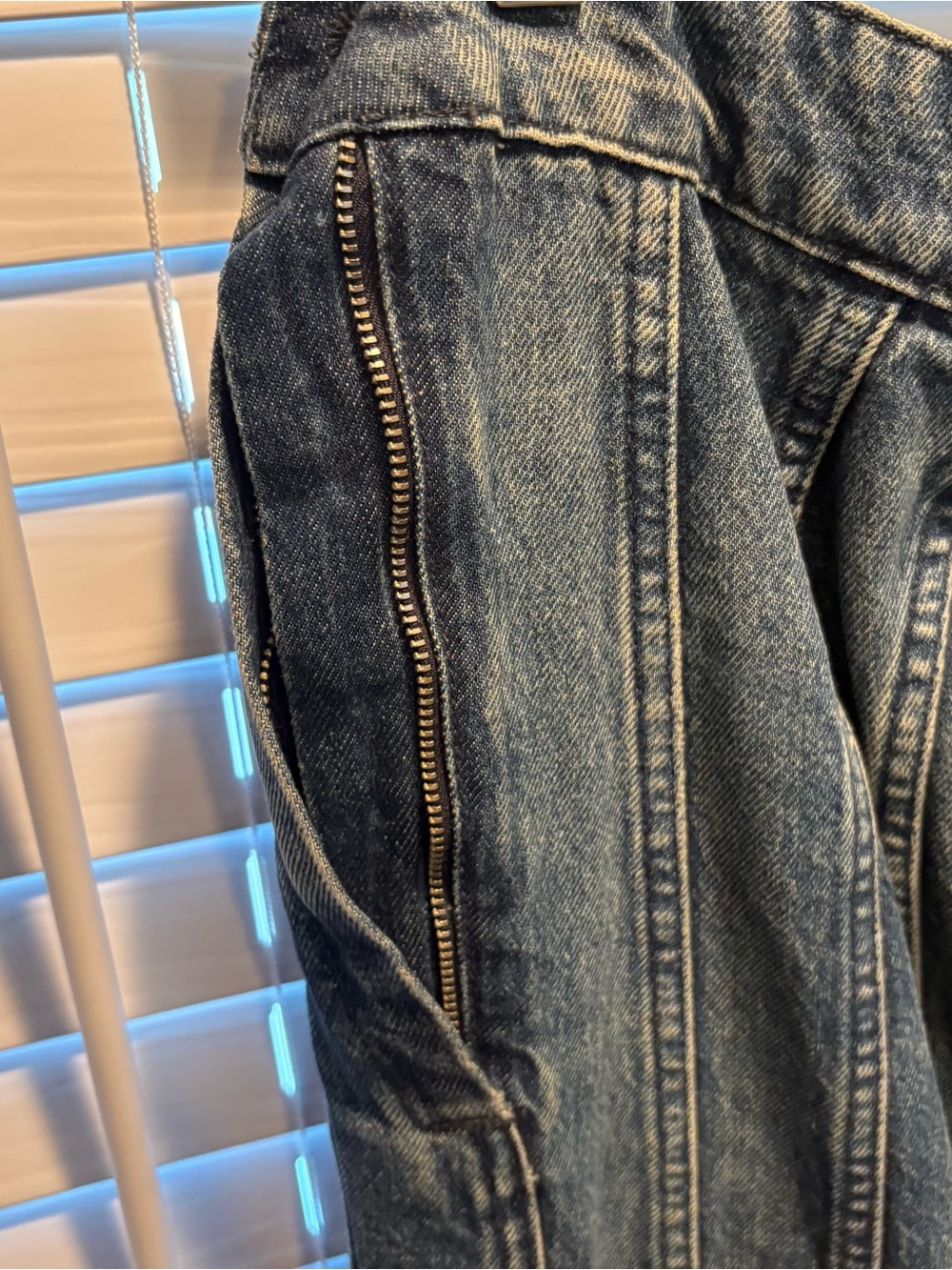 Marc Jacobs Wave Skirt in Denim - Picture 6 of 8